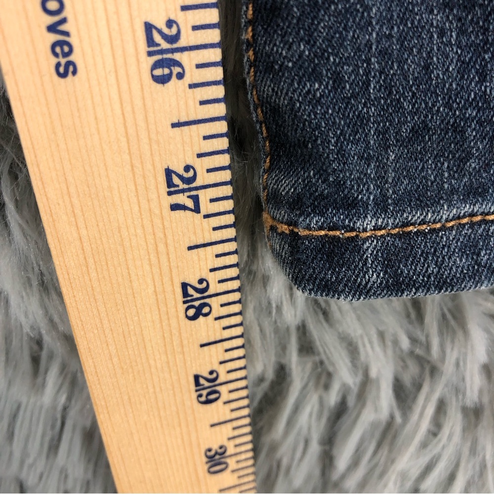 Indigo Jeans Blue Womens Petite XL Secret Fit Belly Denim Maternity - Picture 8 of 12
